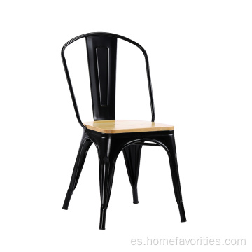 Silla reclinable para banquetes con respaldo